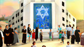 תמונה מבינה מלאכותית בתערוכה, צילום: ריצרד שתילה